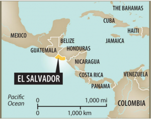 where is el salvador