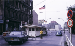 Checkpoint Charlie Berlin Wall 1973