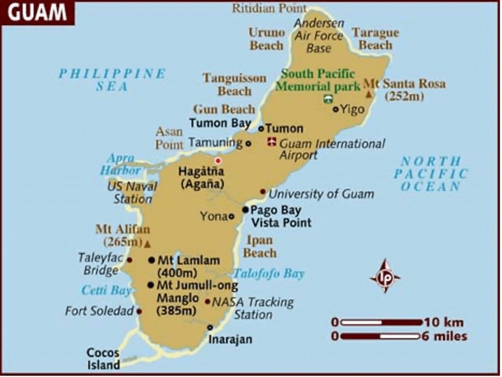 Guam Zip Code Map